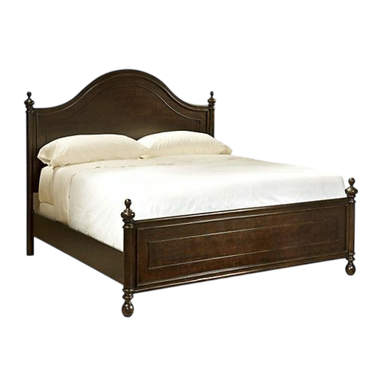Furnisharp Classic Arch-Top Wooden Bed